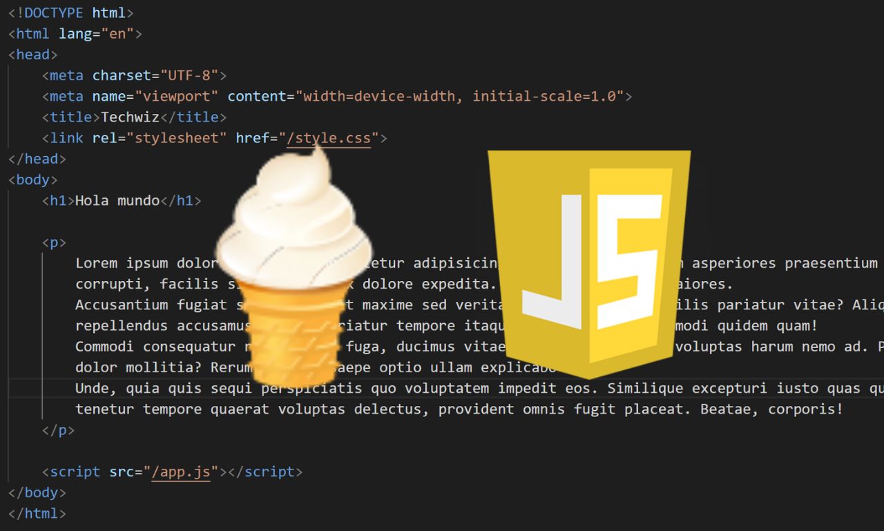 html con javascript vanilla